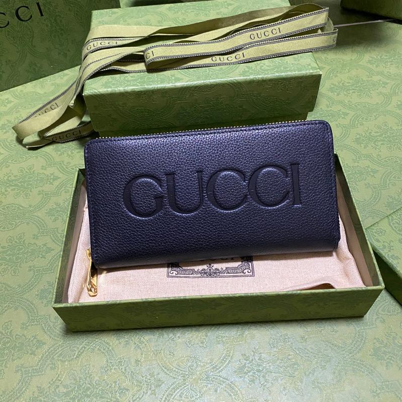 Gucci wallets 658691 full leather embossing